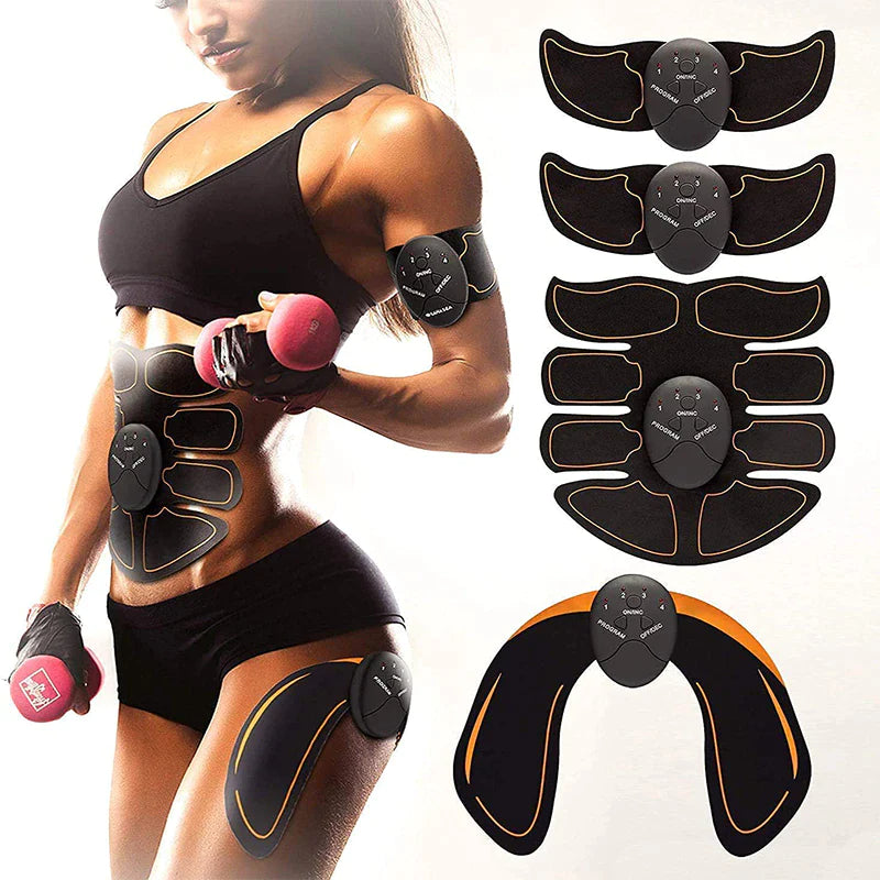 Ab muscle stimulator, core training device for men and women