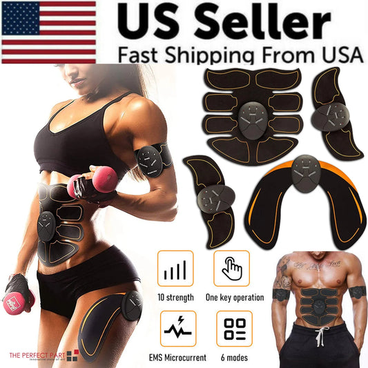 Ab muscle stimulator, core training device for men and women