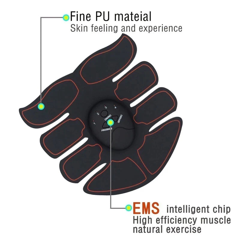 Ab muscle stimulator, core training device for men and women