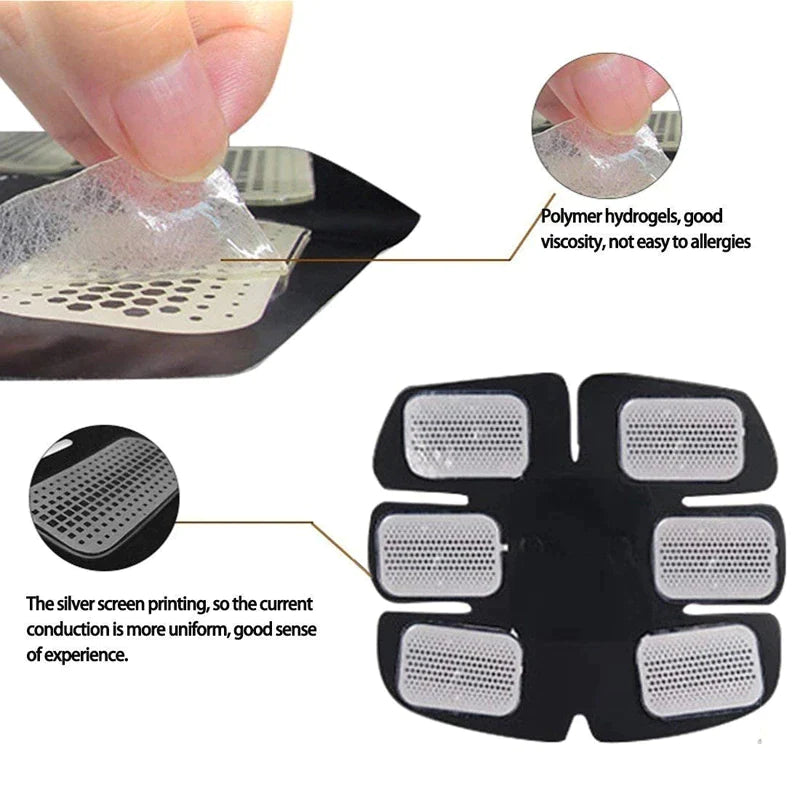 Ab muscle stimulator, core training device for men and women