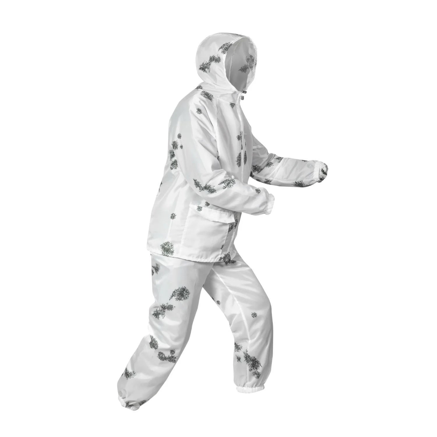 Blur Snow Camo Winter Camouflage Ultra Thin Overwhites for Hunting Airsoft Paintball Outdoor for boys (M)