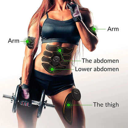 Ab muscle stimulator, core training device for men and women
